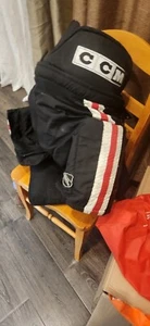 Martin St. Pierre Chicago Blackhawks Game Used Worn CCM Hockey Pants Hawks logo - Picture 1 of 8