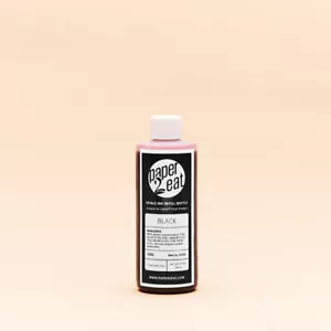 4 fl.oz. (118 ml) BLACK Prem. Edible Refill Ink w/ Dispenser - Kosher certified - Picture 1 of 2