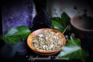 HAND BLENDED Lughnasadh Incense Wicca Pagan Lammas - Picture 1 of 2