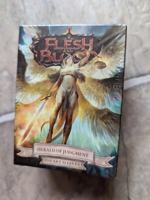 Herald of Judgment sleeves Dragon Shield, Flesh And Blood FAB shrinkwrapped - Image 1 of 3