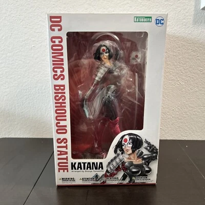 KOTOBUKIYA DC Comics KATANA Bishojou Estatua Nueva Foto 1 de 4