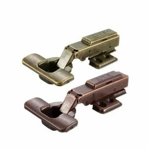 Soft Close Hinge Cabinet Bronze Hinge Concealed Hydraulic Bronze FurnitureHinges - Picture 1 of 7