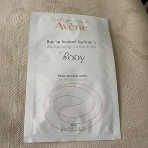 Avene Eau Thermale Body Moisturizing Melt-in Balm 0.2oz 7ml Sample Trial Pack - Picture 1 of 2