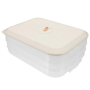 Caja de almacenamiento de alimentos organizadora de refrigerador para contenedor de albóndigas refrigerador - Imagen 1 de 12
