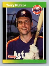 1989 Donruss Baseball's Best #294 Terry Puhl   Houston Astros
