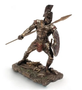 Achilles Statue Sculpture Greek Hero of the Trojan War 9 Inch Tall Home Decor - Picture 1 of 4
