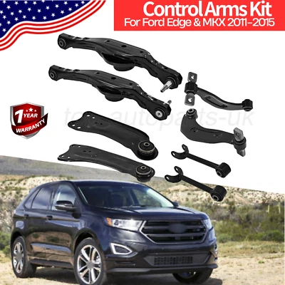 Rear Upper & Lower Control Arms W/ Ball Joints For Ford Edge & MKX 2011-2015 - Image 1 of 4