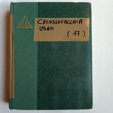 Francobolli Cecoslovacchia usati--su classificatore(17)