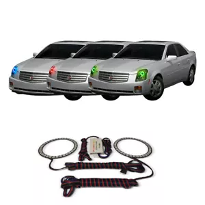 RGB Multi Color CHS Headlight Halo kit for Cadillac CTS 03-07 - Picture 1 of 6