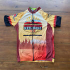 JLvelo Mens Small Cycling Jersey S 2012 Red-Bell 100 Yellow Red Black USA Made