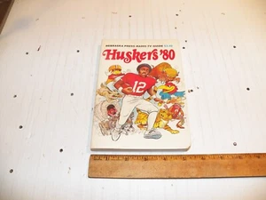 1980 NEBRASKA CORNHUSKERS Football Media Guide; Jarvis Redwine - Picture 1 of 4