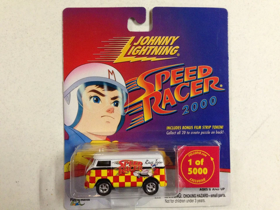 NEW! Johnny Lightning Speed Racer 2000 Race Team VW Bus 1 of 5,000 MADE - Image 1 of 1