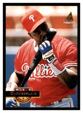 1994 Pinnacle #201 WES CHAMBERLAIN Philadelphia Phillies ~A4DD