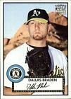 2007 (ATHLETICS) Topps 52 #144 Dallas Braden Rookie Baseball Card. rookie card picture