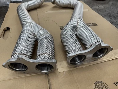 Porsche GT4 / Spyder / Boxster/ Cayman GTS  (2020+) Over Axle Pipes (OAP) 4.0 - Image 1 of 4