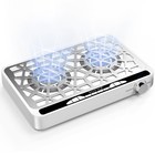 Nail dust collector, 1600PA suction power, low noise, 10 adjustable speed