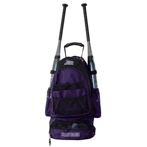 Tanel 360 Bat Pack Baseball/Softball Backpack Bag - Purple - Picture 1 of 6