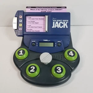 Tiger Electronics Jellyvision You Don't Know Jack sprechendes Tabletop-Spiel 1998 - Bild 1 von 10