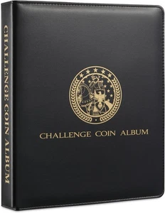 Challenge Münzsammlung Halter Album für Sammler, Military Challenge Coi... - Bild 1 von 2
