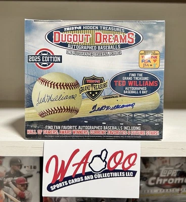 2025 Tristar Hidden Treasures Dugout Dreams Autograph MLB Baseball Sealed Box! - Image 1 of 4