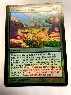 Recross the Paths Morningtide Foil It seems to be in mint condition Beautiful!! - Image 1 of 2