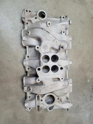 Small Block Chevy Winters Aluminum Intake Manifold 3823481 SBC M114 APC Camaro - Image 1 of 4