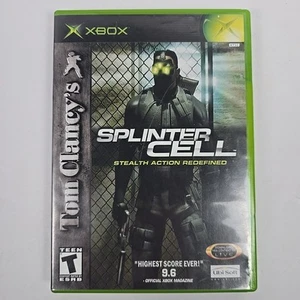 Splinter Cell (Original Xbox) Black Label CIB getestet - funktioniert super Zustand Kostenloser Versand - Bild 1 von 4