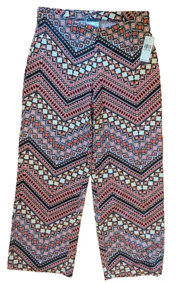 Новый с Ярлыками $44 новые направления тянуть на брюки эластичной размер средний зигзагообразный узор (N1) - Изображение 1 из 4