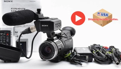 [NEAR MINT-] Sony HVR-A1J Professional HDV 1080i Camcorder Video Camera JAPAN - Image 1 of 4