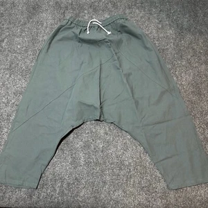 NEW Tendency Pants Womens Green Large Drawstring Elastic Waist Stretch High Rise - Picture 1 of 10