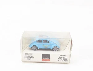 Wiking H0 3414 Modellauto PKW VW Käfer 1200 Limousine Krombacher Blau 1:87 - Bild 1 von 2