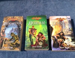 DragonLance Dhamon Saga Trilogy PB VG Downfall Betrayal Redemption 1 2 3 - Bild 1 von 4