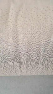 Next Pale Pinky / Peachy Glitter Shimmery Cushion 50 X 30 cm - Picture 1 of 9