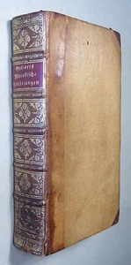 GELLERT: CONFERENCIAS MORALES, EA 1770, Weidmann, Halbleder, edición magnífica - Imagen 1 de 8