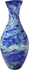 3D Puzzle Vase Unique Flower Vase for Adults Made by 160 Curved Plastic Puzzle P - Picture 1 of 12