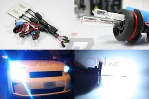 9004/Hb1 8000K Blue White Single Filament Slim AC Canbus Ballast Xenon HID Kit - Picture 1 of 5