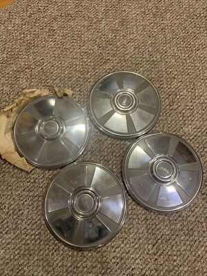 Fiat 124 128 131 X19 Hubcap Rim Wheel Cover Center Hub Cap OEM NOS? 9 5/8" SET 4 - Image 1 of 4