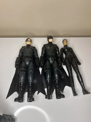 THE BATMAN 2022 Lote 3 figuras de acción SIN MÁSCARA BRUCE WAYNE TARGET Selina Catwoman Foto 1 de 4
