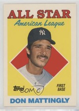 1988 Topps All Star Collector's Edition (Tiffany) Don Mattingly #386