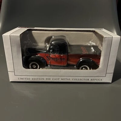 Snap-On Tools 1940 Ford DieCast Black & Red Tool Truck Model SpecCast NIB - Image 1 of 4
