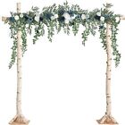 6.5FT Artificial Wedding Arch Flowers Sage Green Decor Party Swag Home Decor