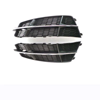 Front Bumper Fog Light Grille Honeycomb Grill Fits AUDI S6 A6 S-Line 2017 2018 Foto 1 de 4