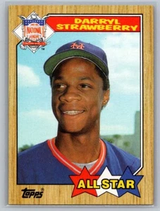 1987 Topps NL All Star Darryl Strawberry #601 - Picture 1 of 2