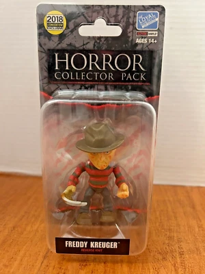 LOYAL SUBJECTS HORROR FREDDY KRUEGER REVERSE KNIT  3" ACTION VINYLS SDCC 2018 - Image 1 of 2