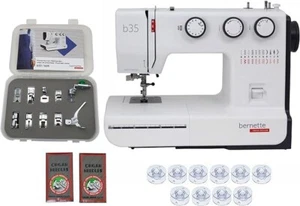Máquina de coser Bernette 35 diseño suizo con paquete exclusivo - Imagen 1 de 7