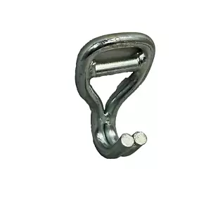Welded Double J Hook 38mm Width with 2500KG Capacity - Picture 1 of 4