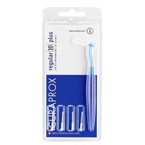 CURAPROX regular plus 5 scovolini manico bianco cps 10