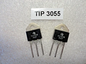 TIP3055 Texas Instruments Original Stock, NPN TRANSISTOR 15A 60V Reasonable Ship - Picture 1 of 2
