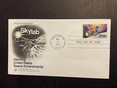 USA, Skylab, FDC 1974, Sc #1529, 10c, Original gum, Crisp! - Image 1 of 2