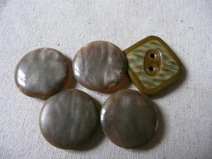 5 boutons anciens - Imagen 1 de 1